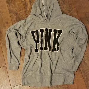 Victoria's Secret Pink Gray Hoodie